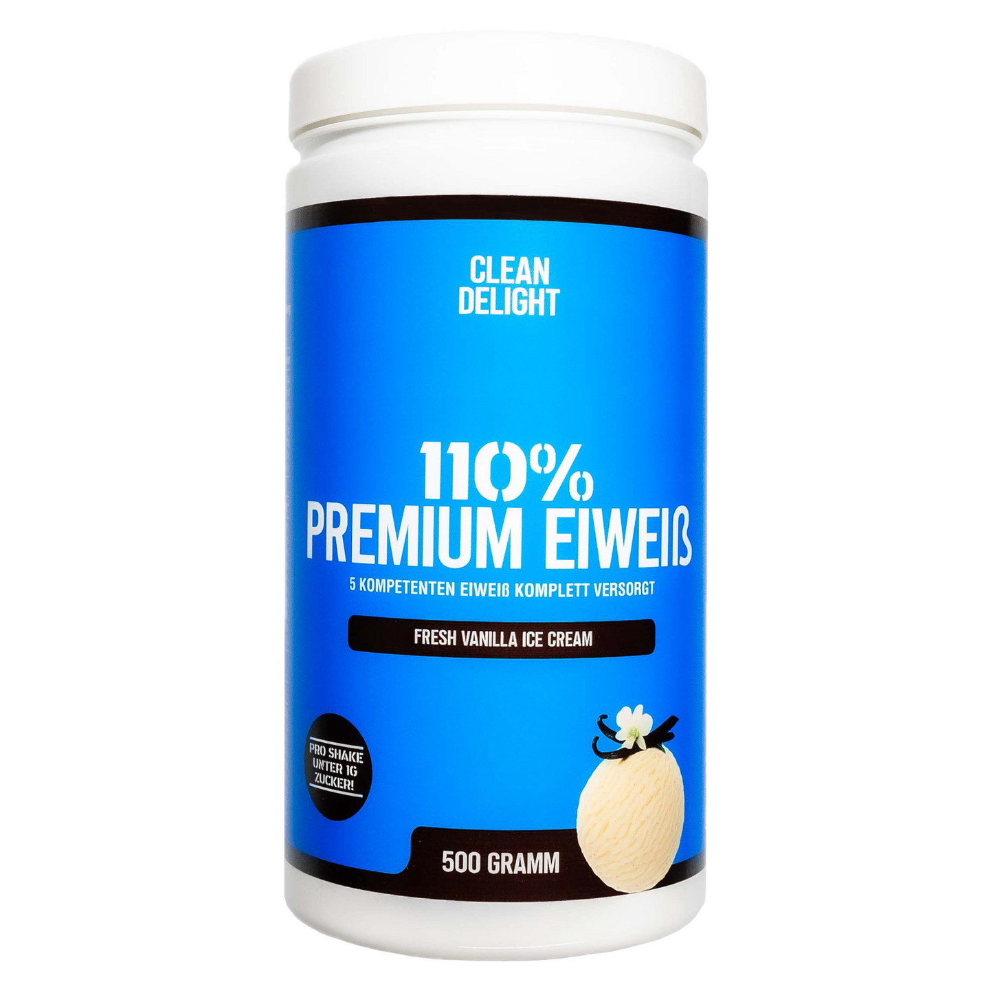110% Premium Eiweiß Fresh Vanilla Ice Cream